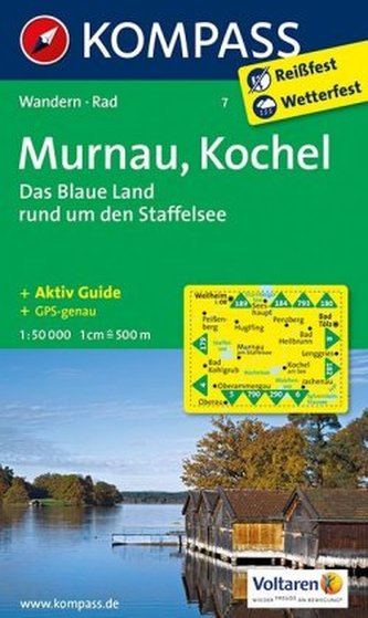 Murnau,Kochel 7 / 1:50T NKOM