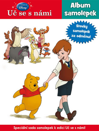 Uč se s námi - Medvídek Pú - Samolepky speciál
