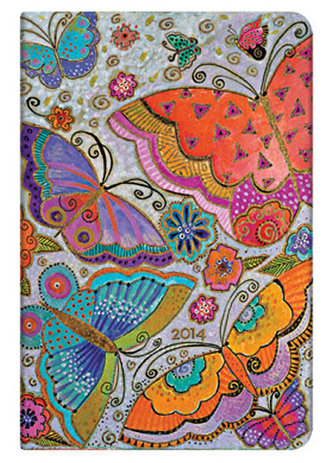 Diář 2014 - Flutterbyes Mini Horizontal