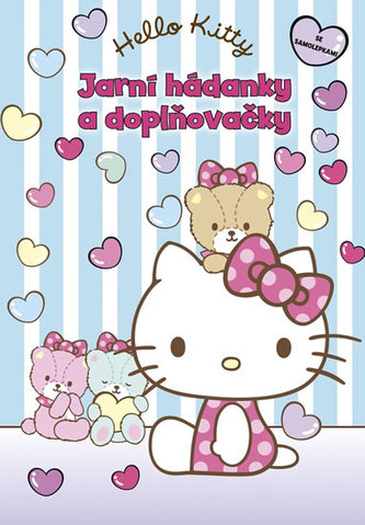 Hello Kitty - Jarní hádanky + samolepky