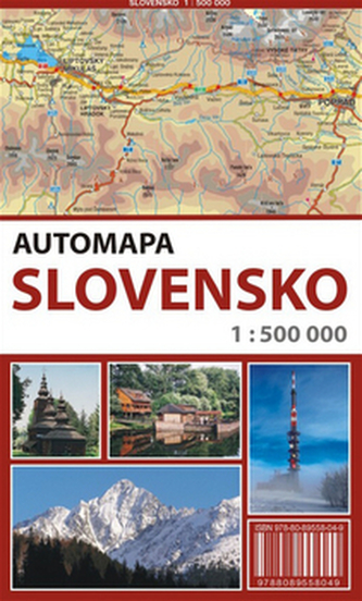 Automapa Slovensko 1 : 500 000