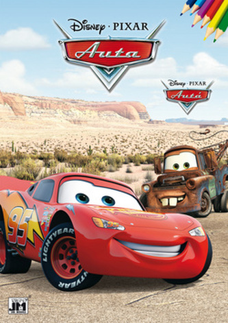 Auta - Omalovánka A4