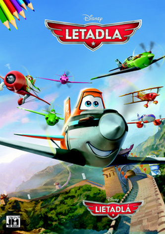 Letadla - Omalovánky A4