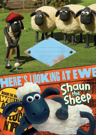 Školní sešit A5 nelinkovaný - 40 listů - Ovečka Shaun