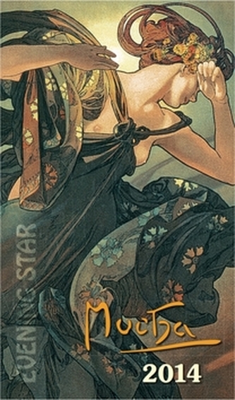 Diář 2014 - Alfons Mucha - týdenní kapesní