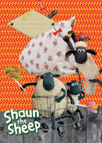 Školní sešit A4 linkovaný - Ovečka Shaun