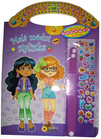 Malá módní stylistka (fialová)
