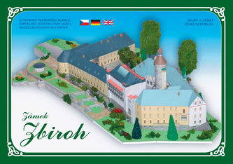 Zámek Zbiroh - Stavebnice papírového modelu