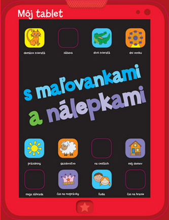 Môj tablet s maľovankami a nálepkami