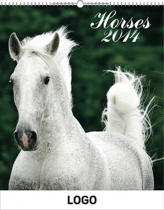 Koně Praktik - nástěnný kalendář 2014