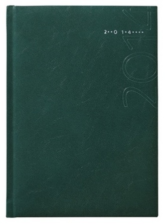 Diář 2014 - Kronos zelený - denní A5