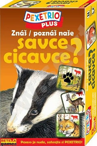 Pexetrio - Znáš naše savce?