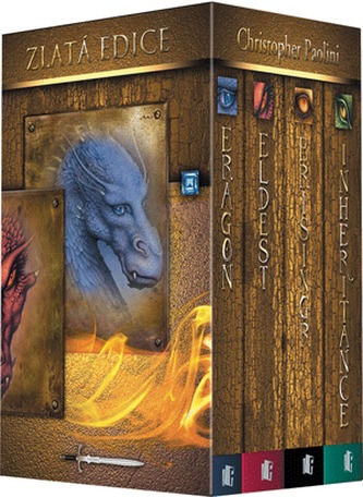 Odkaz Dračích jezdců – Eragon,Eldest,Brisingr,Inherit.(box)