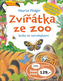 Zvířátka ze ZOO - kniha se samolepkami