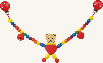 Řetěz do kočárku - medvěd - Cara