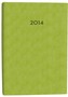 Diář B6 CHARME týdenní zelený 2014
