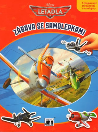 Zábava se samolepkami Letadla