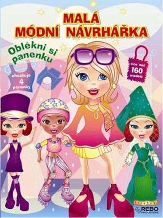 Malá módní návrhářka – Oblékni si panenku