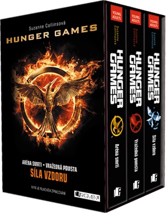HUNGER GAMES – komplet 1.-3.díl - box