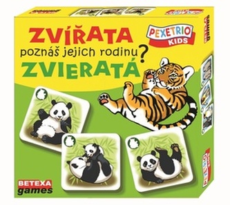 Pexetrio Kids - Zvířata - Poznáš jejich rodinu?