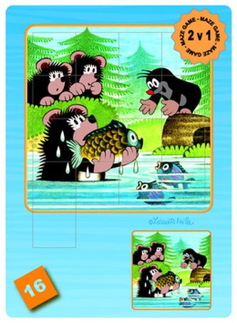 Krtek a medvědi - Maze Game