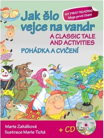 Jak šlo vejce na vandr Pohádka a cvičení + CD