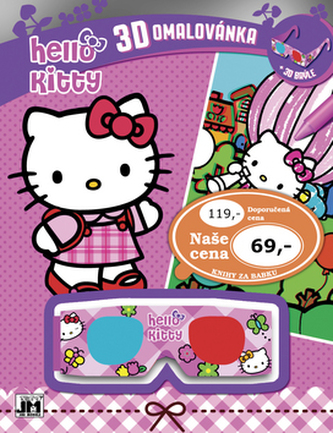 3D omalovánka Hello Kitty