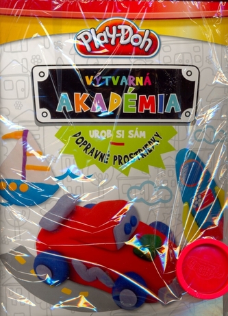 Play-Doh Výtvarná akadémia Urob si sám dopravné prodtriedky