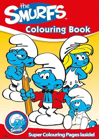 Šmoulí knížka omalovánek