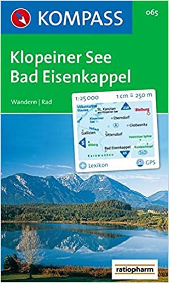 Klopeiner See Bad Eisenkappel   065  NKOM 1:25T