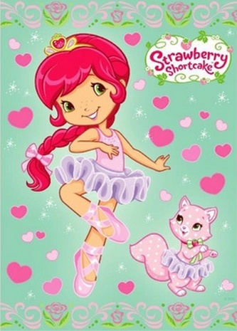 Strawberry Shortcake - Omalovánky A4