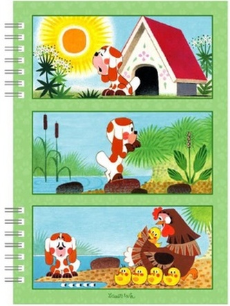 Školní zápisník Štěňátko