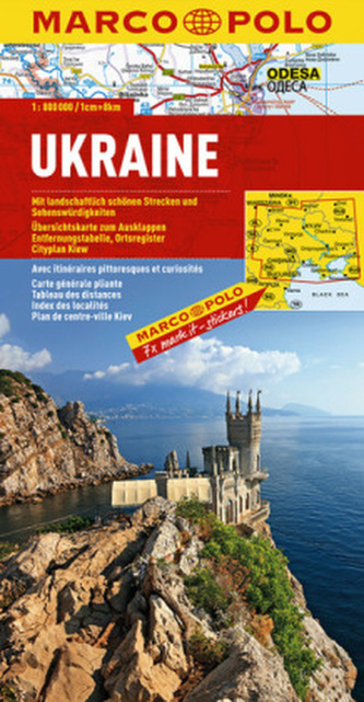 Ukrajina / mapa 1:800T  MD