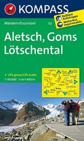 Aletsch - Goms - Lötschental  122   NKOM