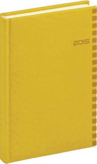 Diář 2015 - Tucson-Ontario - Denní A5, žlutá
