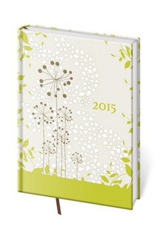 Diář 2015 - VARIO denní A5 - Marrone