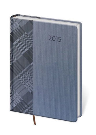 Diář 2015 - GRILLE kapesní týdenní - modrá