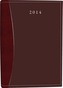 Diář B6 Orion týdenní vínový 2014