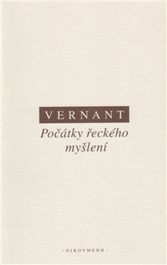 Počátky řeckého myšlení