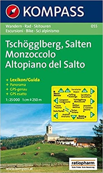 Tschögglberg, Salten Monzoccolo  055 NKOM 1:25
