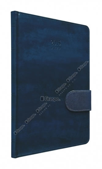 Diář 2014 - Atlas s poutkem na zavření týdenní B5