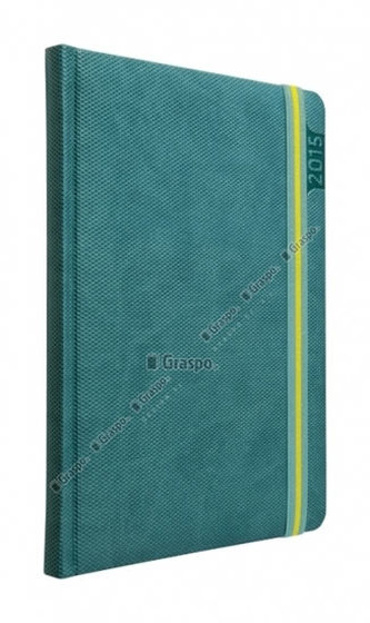 Diář 2014 - Janus tyrkysový týdenní A5