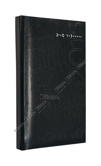 Diář 2014 - Kronos černý - lesklý kapesní