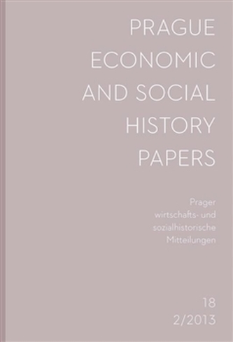 Prague Economic and Social History Papers 2013/2