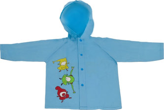 Kouzelná školka - Pláštěnka dětská modrá, 3-4 roky