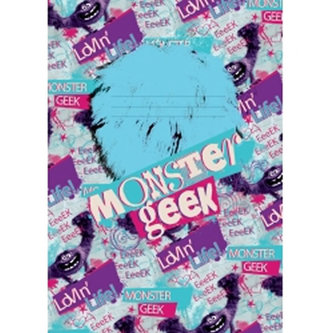 Příšerky Girls - školní sešit A4, 40 listů, nelinkovaný