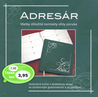 Adresár Všetky dôležité kontakty vždy poruke