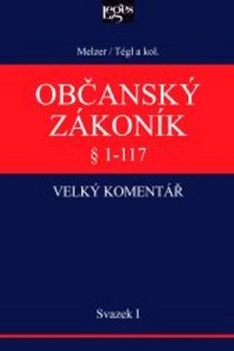 Občanský zákoník Komplet 8 svazků