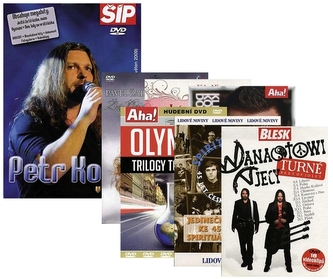 Balíček český rock a pop 7DVD