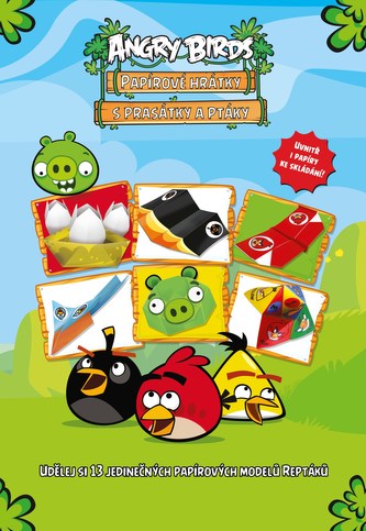 Angry Birds Papírové hrátky s prasátky a ptáky